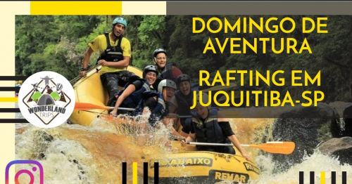 Domingo de aventura - Rafting em Juquitiba 