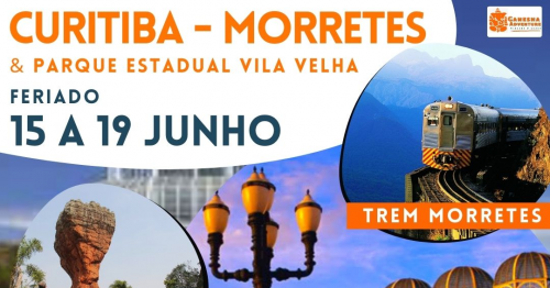 Curitiba, Ponta Grossa e Morretes