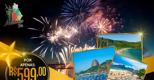 REVEILLON ARRAIL DO CABO + COPACABANA