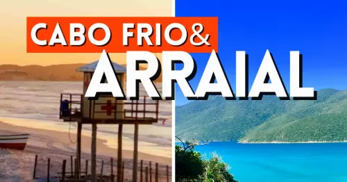 CABO FRIO + ARRAIAL DO CABO (FINAL DE SEMANA)