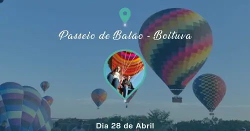 PASSEIO DE BALÃO EM BOITUVA!