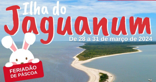 Ilha de Jaguanum no feriadão da páscoa