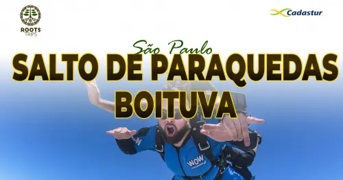 Salto de Paraquedas - em Boituva SP