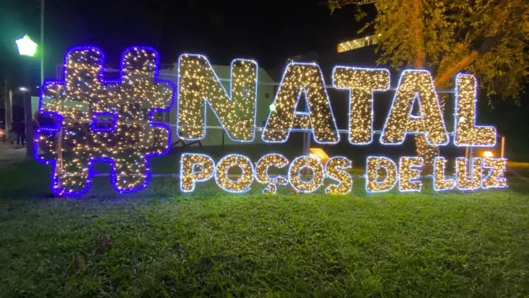 LUZES DE NATAL EM POÇOS DE CALDAS/MG (ESGOTADO)