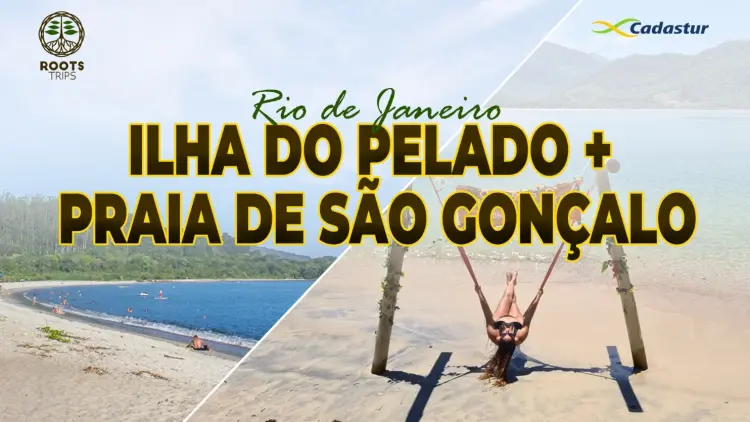 Ilha do Pelado + Praia do São Gonçalo - RJ