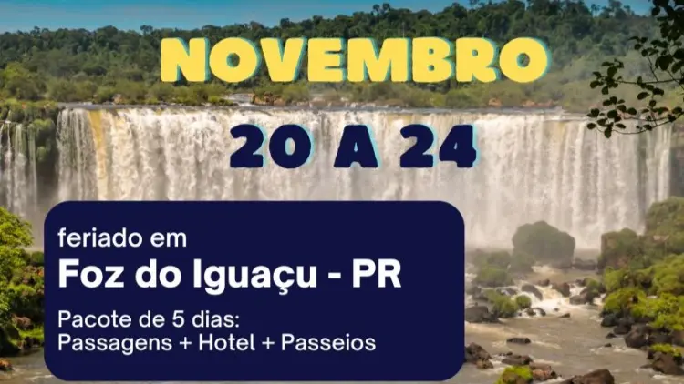 Foz em novembro