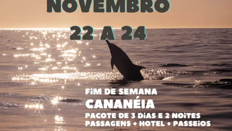 Final de semana em Cananéia ( 22 a 24 de Novembro)