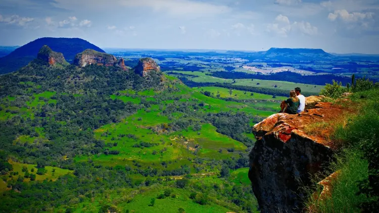 Cuesta Botucatu - SP (Trekking Nascer do Sol)