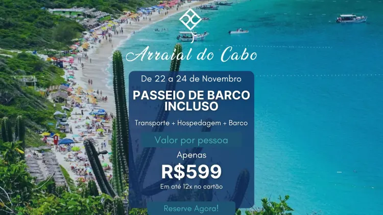 ARRAIAL DO CABO EM NOVEMBRO 2024