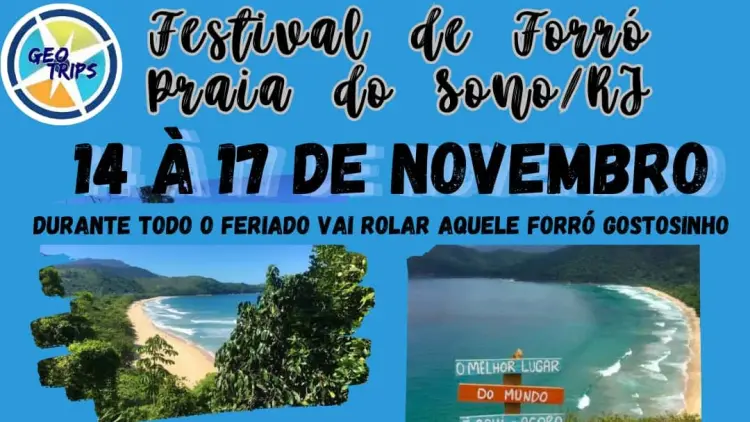 Festival de Forró na Praia do Sono